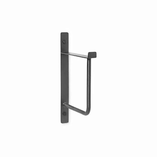 Handtuchhalter Hang Rack metall schwarz / Metall - h 19 cm - Ferm Living - günstig online kaufen