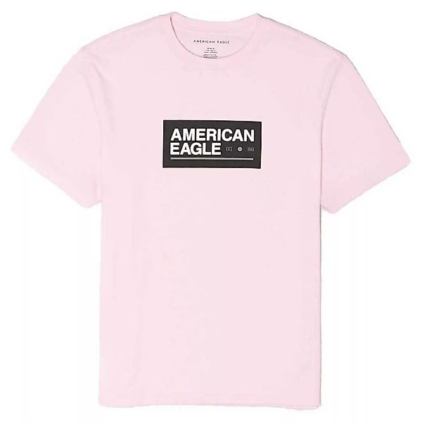 American Eagle Graphic Kurzärmeliges T-shirt XS Pink günstig online kaufen