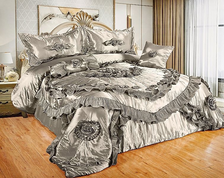 Goldhofer Tagesdecke 5-Teiliges Hochzeits-Set im orientalischen Design, Ori günstig online kaufen