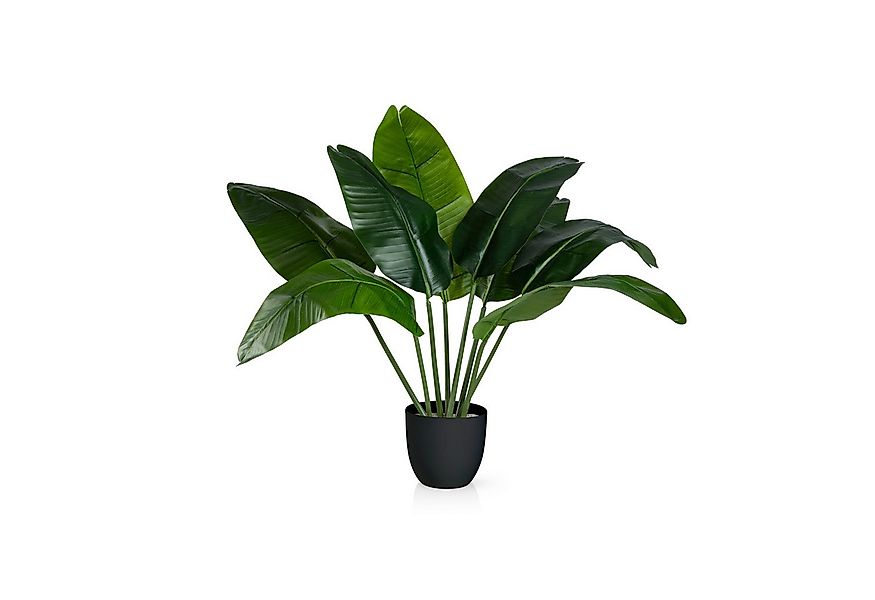 Kunstpalme Künstlicher Bananenbaum mit Topf, Kunstpflanze, Kunstbaum Banane günstig online kaufen