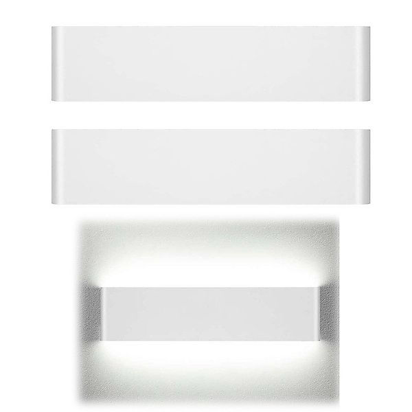 Jibenhome Wandleuchte LED Flurlampe Innen, 12W günstig online kaufen