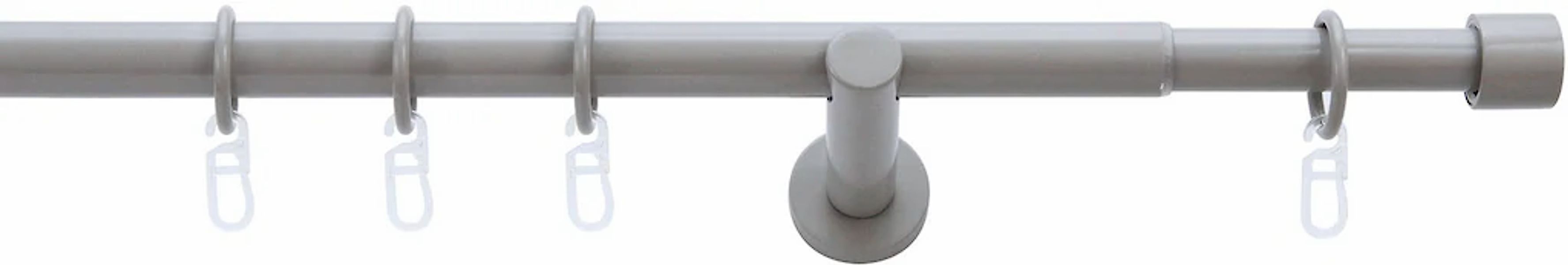indeko Gardinenstange "Andrax" Ø 20 mm 1 läufig-läufig ausziehbar stufenlos günstig online kaufen