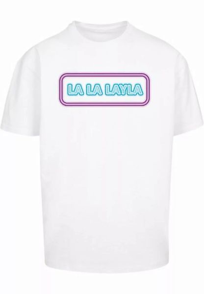 Merchcode T-Shirt Merchcode Herren LA LA LAYLA Oversize Tee (1-tlg) günstig online kaufen