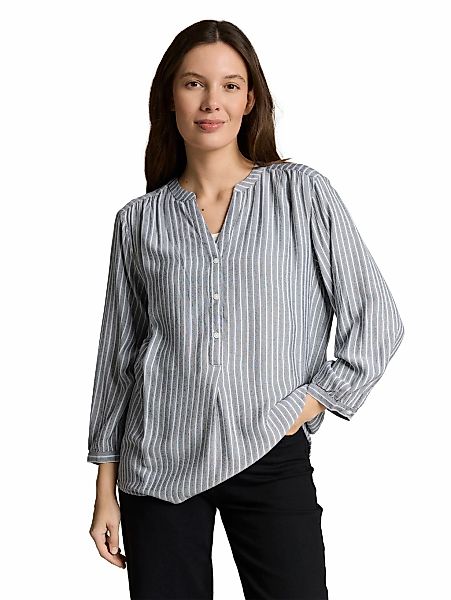 TOM TAILOR Klassische Bluse mit Streifen Muster günstig online kaufen