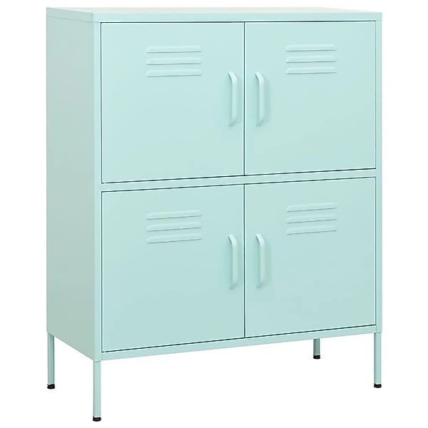 Lagerschrank Minzgrün 80x35x101,5 Cm Stahl günstig online kaufen