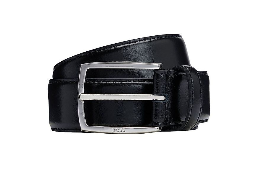 BOSS Ledergürtel Celie-St mit Dornschließe aus poliertem Metall günstig online kaufen