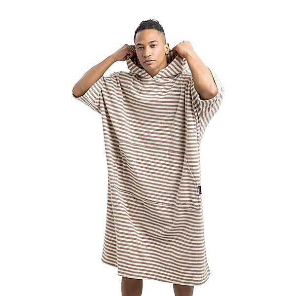HOMELEVEL Bademantel Badeponcho Unisex aus 100% günstig online kaufen