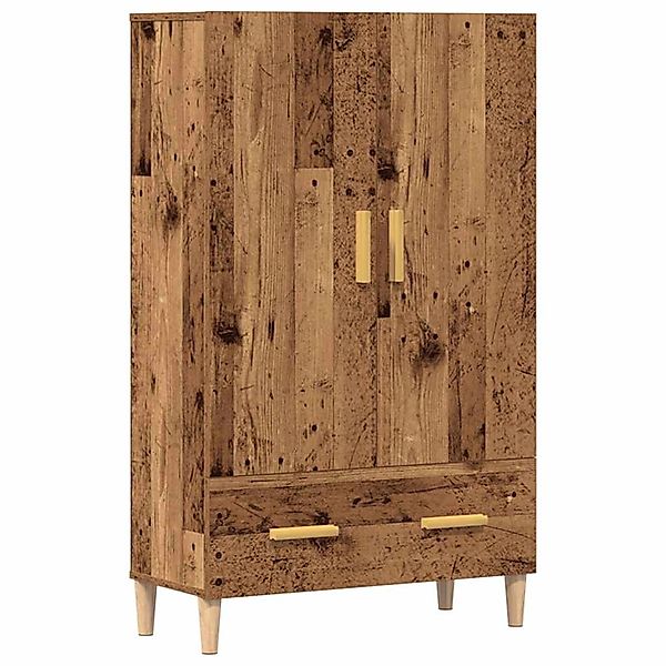 vidaXL Highboard Altholz-Optik 70x31x115 cm Holzwerkstoff 856914 günstig online kaufen