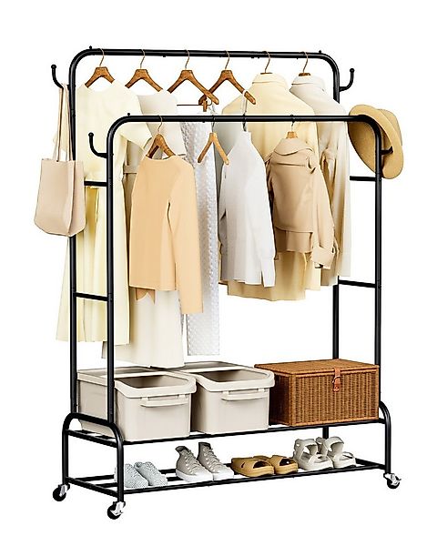 Oak&Tea Kleiderständer Kleiderständer, freistehend, doppelte Kleiderstangen günstig online kaufen