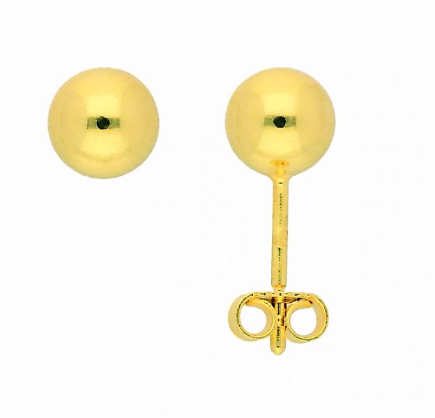 Adelia´s Paar Ohrhänger "Damen Goldschmuck 1 Paar 585 Gold Ohrringe / Ohrst günstig online kaufen