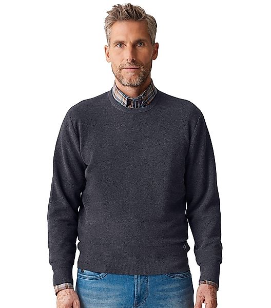 CASAMODA Strickpullover "CASAMODA Pullover uni" günstig online kaufen