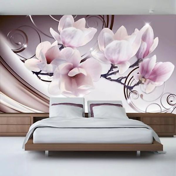 artgeist Fototapete Meet the Magnolias mehrfarbig Gr. 150 x 105 günstig online kaufen