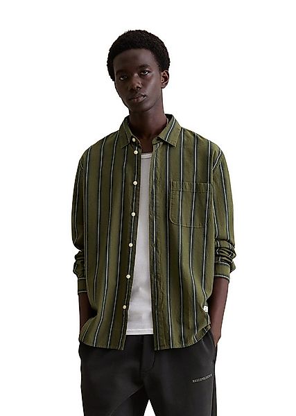 Marc O'Polo DENIM Langarmhemd mit mehrfarbigen Streifen günstig online kaufen