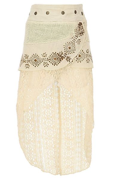 Guru-Shop Minirock Psytrance Goa Pixi Lagenrock, Wickelrock mit.. alternati günstig online kaufen