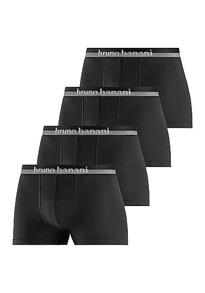 Bruno Banani Boxer Boxershorts für Herren (Packung, 4-St) mit erhabenem Log günstig online kaufen