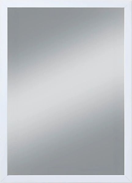 Kristall-Form Rahmenspiegel Beach VIII rechteckig 40 cm x 60 cm Weiß günstig online kaufen