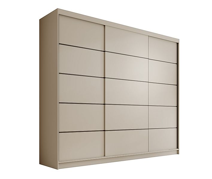 MOEBLO Schiebetürenschrank Velora 250 (Moderner Kleiderschrank mit 3 Schieb günstig online kaufen