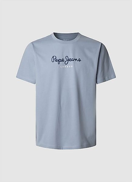 Pepe Jeans T-Shirt Herren Kurzarm-T-Shirt Rot - Regular Fit günstig online kaufen