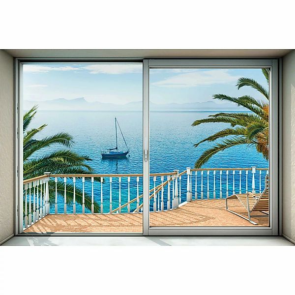 Komar Vliestapete »Digitaldruck Vlies - Tranquillo - Größe 400 x 260 cm«, b günstig online kaufen