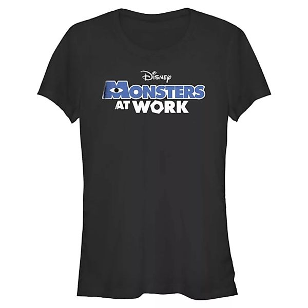 Pixar - Monster - Logo Monsters Work - Frauen T-Shirt günstig online kaufen