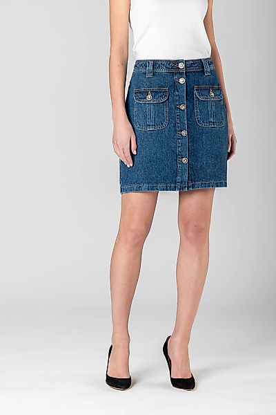 Joop Jeans Jeansrock "Rosa", mit Schmuckknöpfen günstig online kaufen