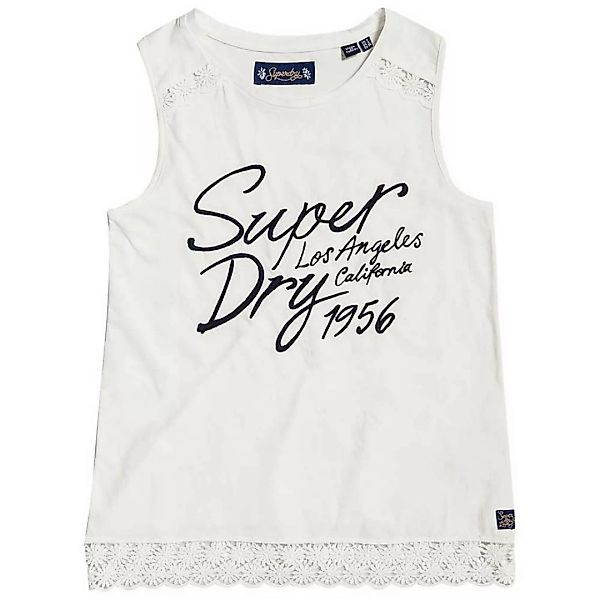 Superdry Jessica Graphic Ärmelloses T-shirt XL Rodeo White günstig online kaufen