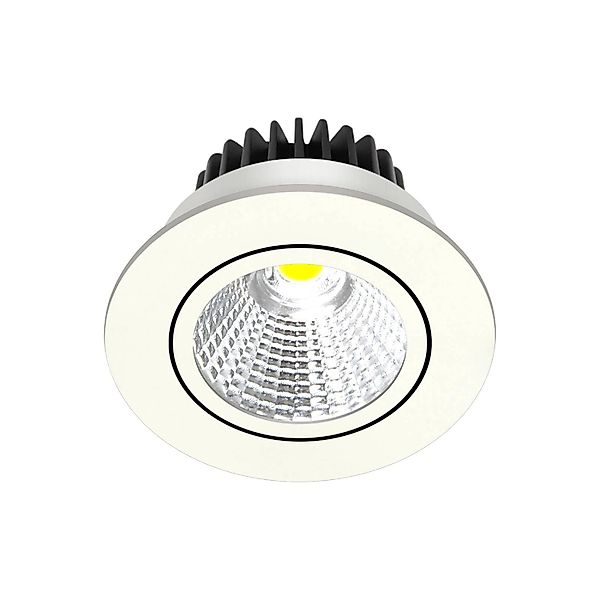 Arcchio LED Hochvolt Einbaustrahler Zarik 10017456 Modern in Weiß aus Alumi günstig online kaufen