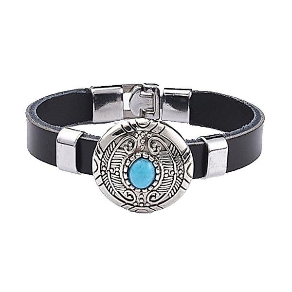 Westernlifestyle Lederarmband Armband mit türkisem Stein günstig online kaufen