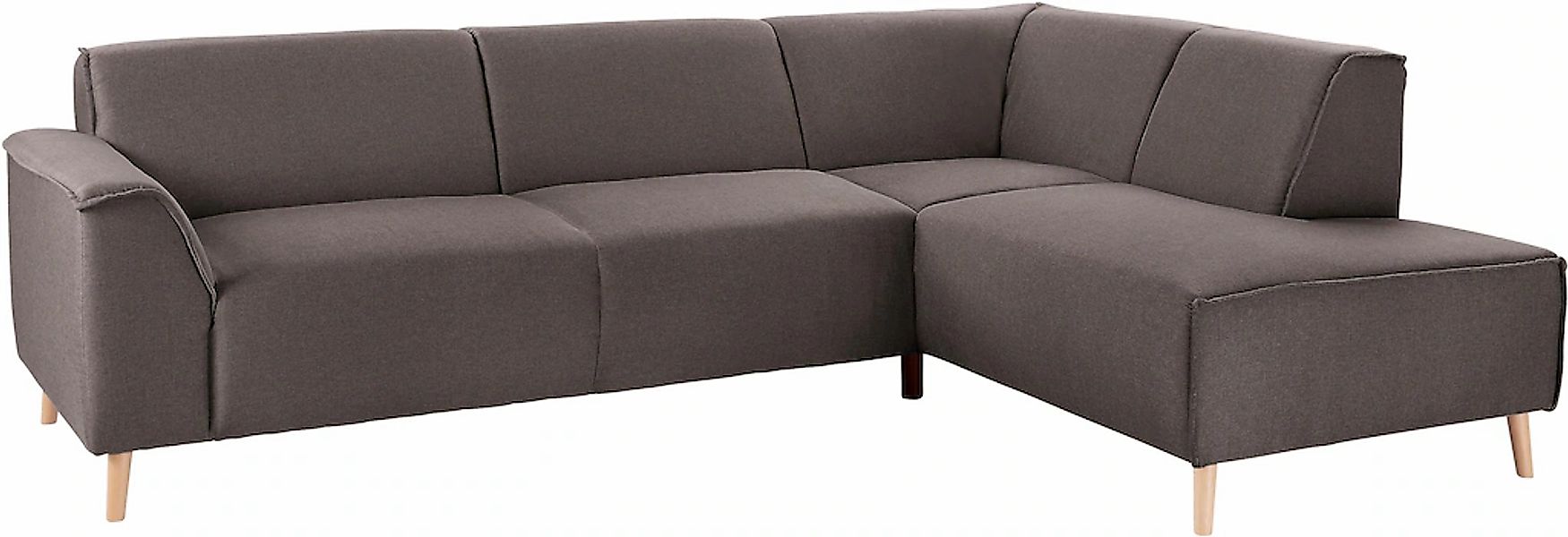 Home affaire Ecksofa "Janek Scandic Design, elegant und zeitlos, L-Form" mi günstig online kaufen
