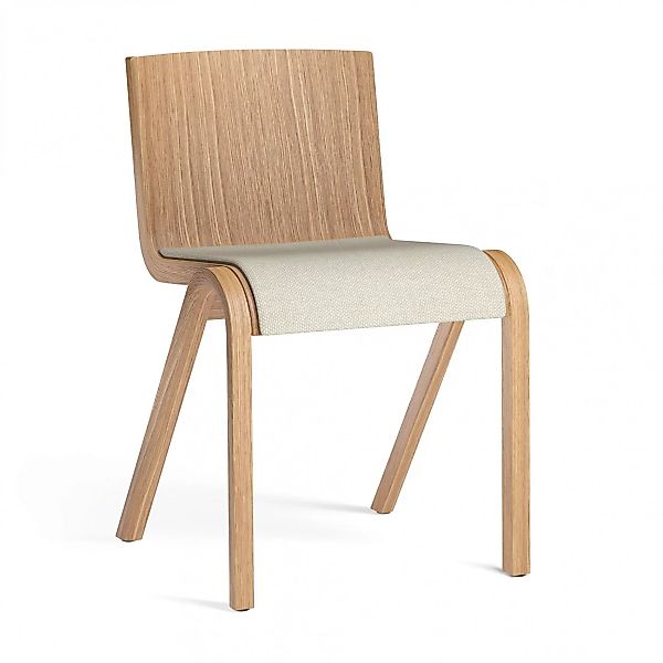 Menu - Ready Stuhl Sitz gepolstert - beige/Stoff Kvadrat Hallingdal 65 0200 günstig online kaufen