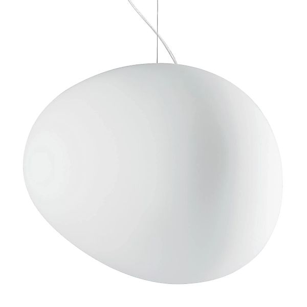 Foscarini - Gregg Grande LED Pendelleuchte - weiß/BxTxH 47x40x40cm/2700K/25 günstig online kaufen