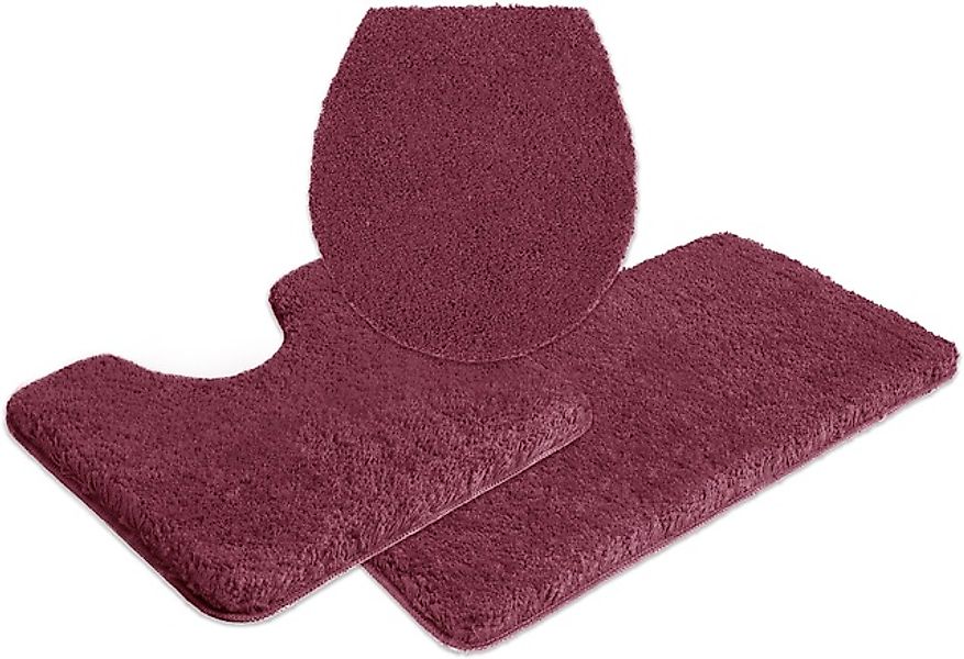 my home Badematte »Sanremo, Badvorleger, Badezimmer Teppich, sehr weich«, r günstig online kaufen