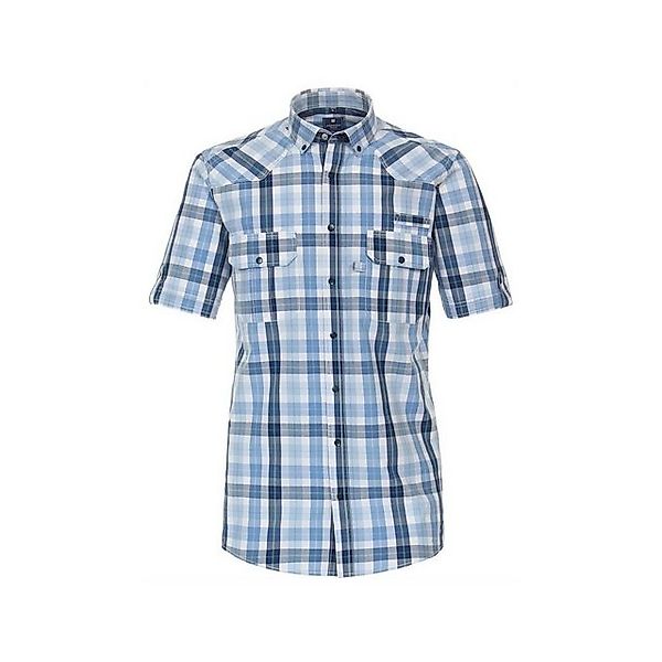 Redmond Kurzarmhemd Redmond Freizeithemd Kurzarm kariert Comfort Fit (1-tlg günstig online kaufen