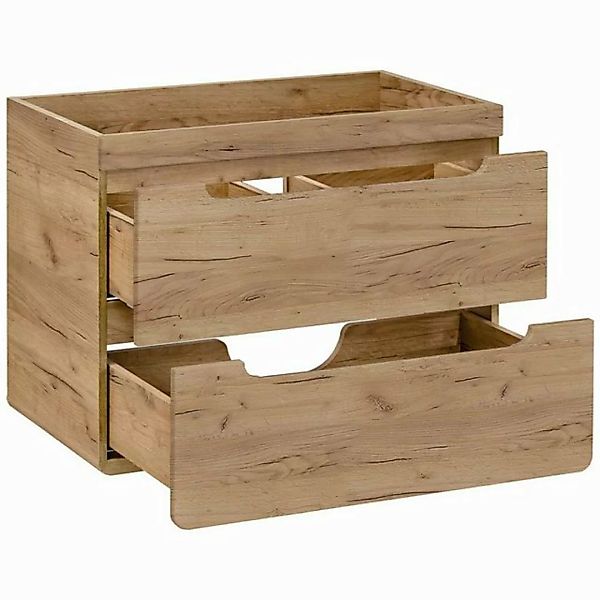 Lomadox Waschbeckenschrank LUTON-56-CRAFT Waschtischunterschrank 80 cm Wota günstig online kaufen