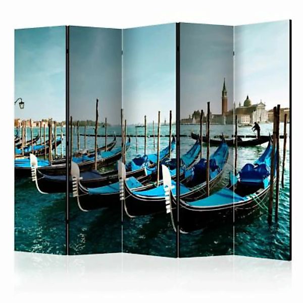 artgeist Paravent Gondolas on the Grand Canal, Venice II [Room Dividers] gr günstig online kaufen