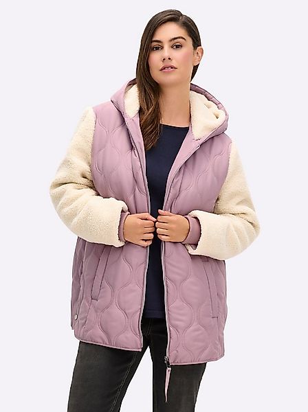 Sheego Allwetterjacke Steppjacke Langarm günstig online kaufen