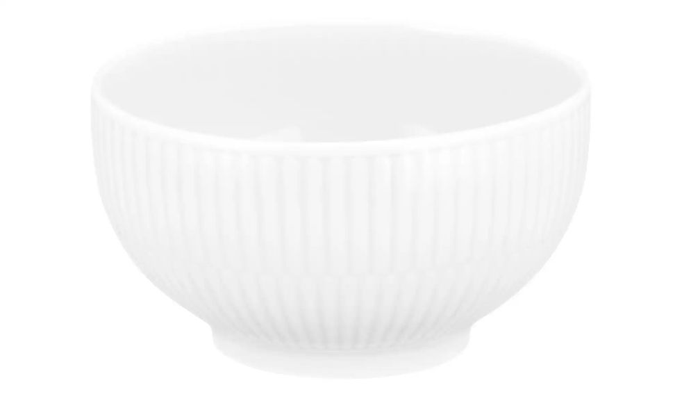 Seltmann Weiden Café au lait Schale  Amina ¦ weiß ¦ Porzellan Ø: 13 Geschir günstig online kaufen