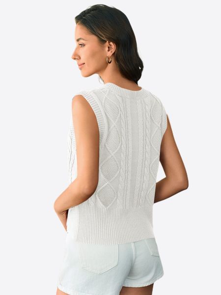 Imily Bela Pullunder Damen Ärmelloser Strick günstig online kaufen