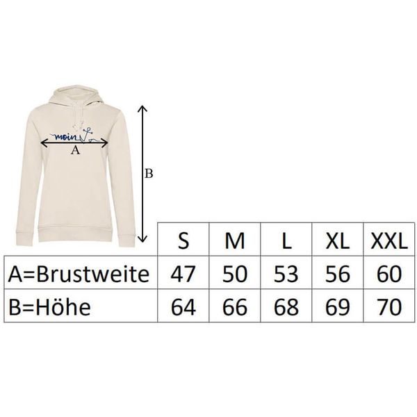 tomBrook Kapuzenpullover Damen Hoodie Moin-Anker-Print - günstig online kaufen