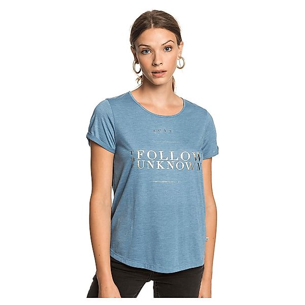 Roxy Call It Dreamin Kurzarm T-shirt M Blue Heaven günstig online kaufen