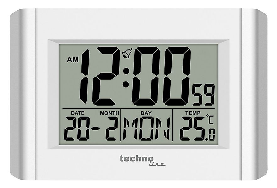 technoline Wanduhr WS 8002 (mit Temperaturanzeige) günstig online kaufen