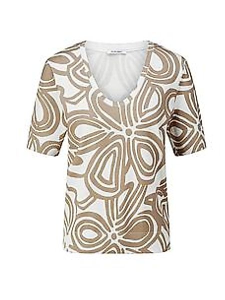 Rundhals-Pullover Peter Hahn beige günstig online kaufen