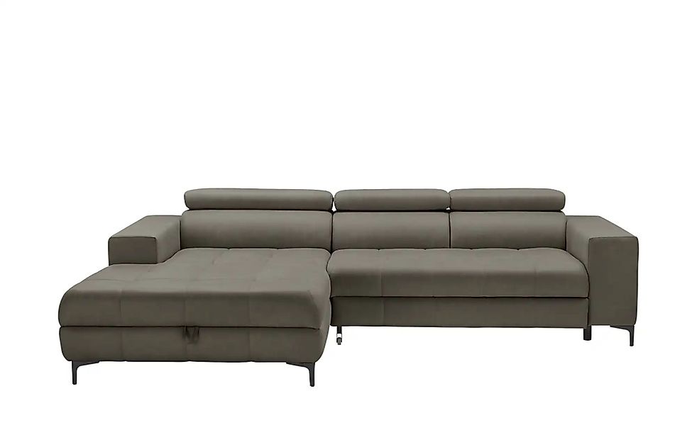 switch Ecksofa aus Mikrofaser Caro ¦ grau ¦ Maße (cm): B: 289 H: 93 T: 175. günstig online kaufen