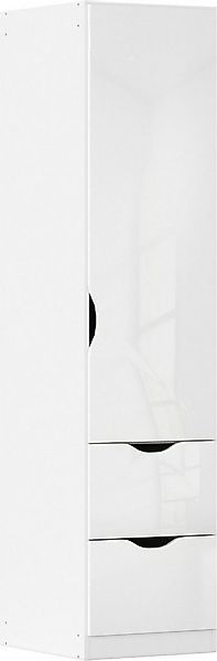 rauch Kleiderschrank Freiham mit Griffmulden und Schubkästen günstig online kaufen