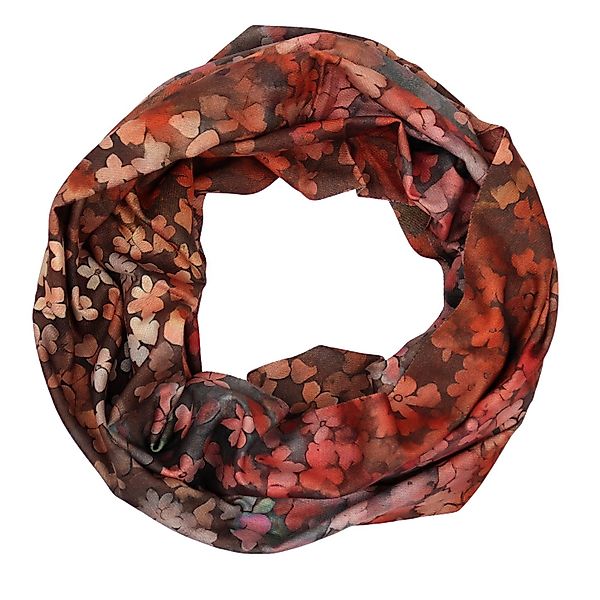 MIRROSI Loop Damen Schal mit Blümchen-Muster günstig online kaufen