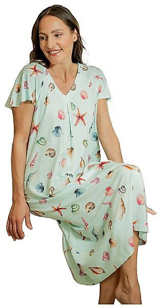 HUTSCHREUTHER Nachthemd Damen Schlafshirt mit kurzem günstig online kaufen