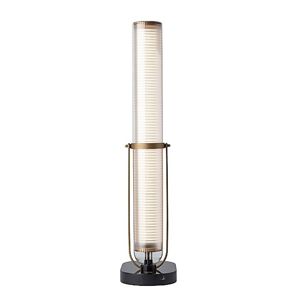 Tischleuchte Frechin LED glas weiß / H 65 cm - Glas & Marmor - DCW éditions günstig online kaufen