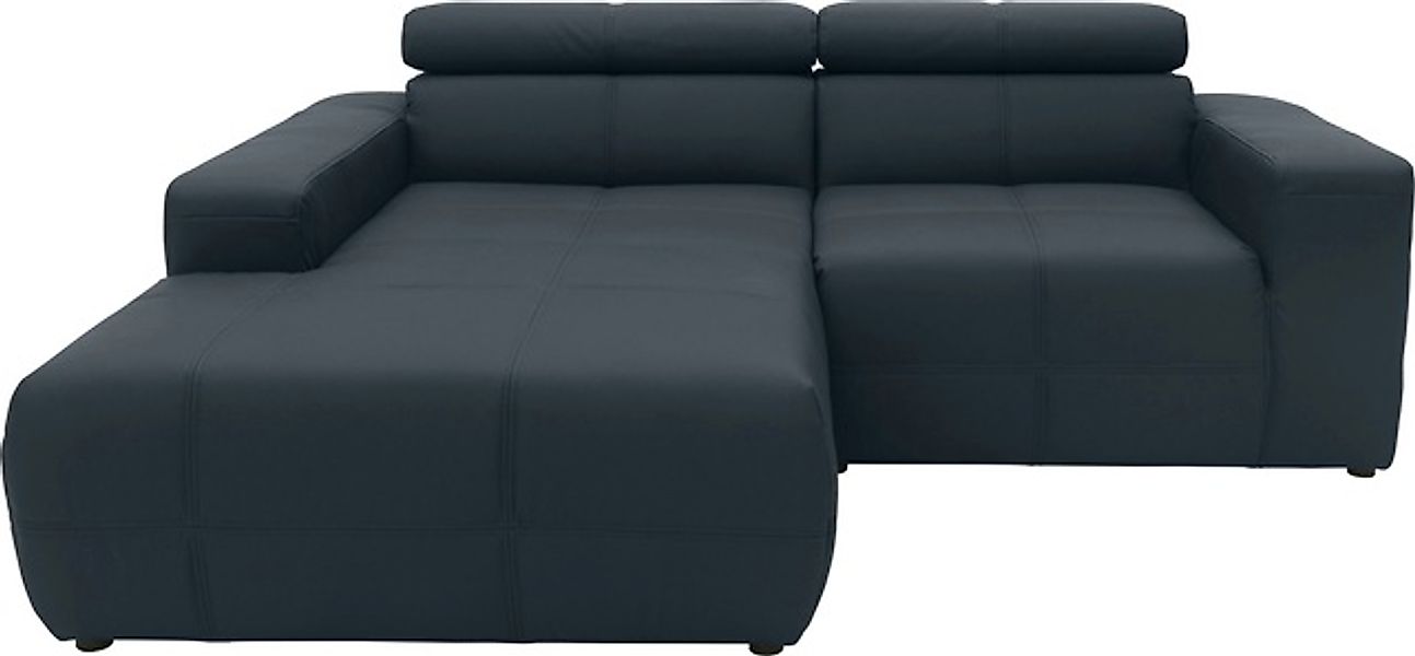 DOMO collection Ecksofa »Brandon, inkl. Kopfteilverstellung, B/T/H: 214/100 günstig online kaufen