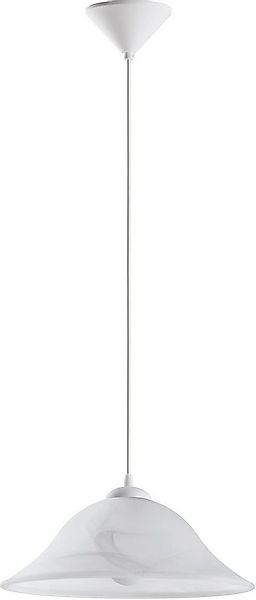 EGLO Pendelleuchte ALBANY, Dimmfunktion, ohne Leuchtmittel, weiß / Ø35 x H1 günstig online kaufen