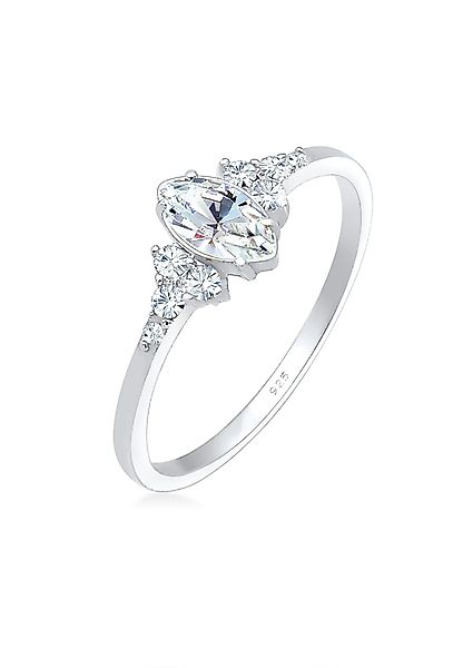 Elli Verlobungsring Kristalle Marquise Design 925 günstig online kaufen